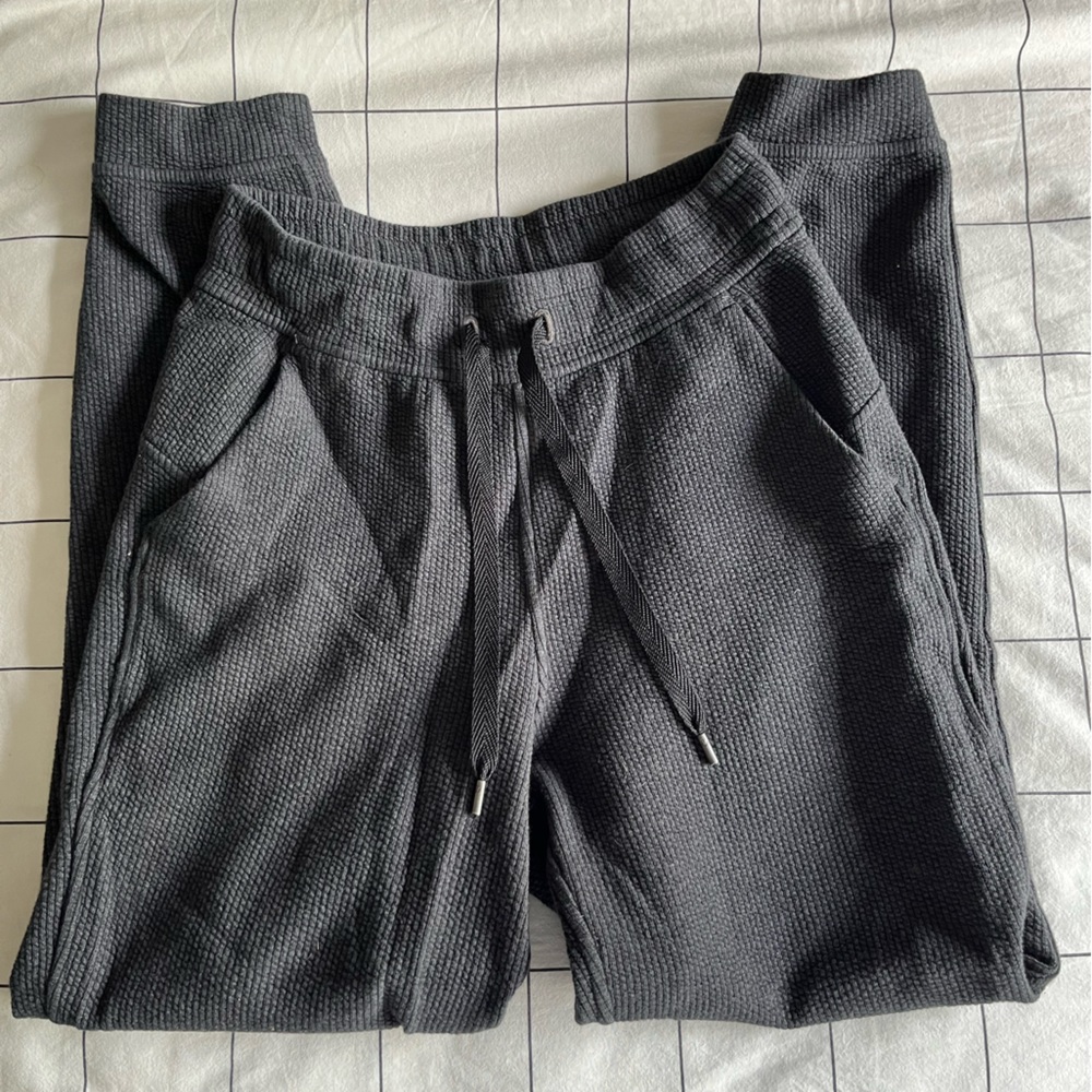 Ribbed High Rise Jogger - Picture 5 of 7